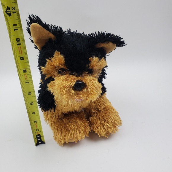 Build a Bear BAB Yorkshire Terrier Dog Puppy Yorkie Plush Plushie Shaggy Stuffed - Picture 7 of 8
